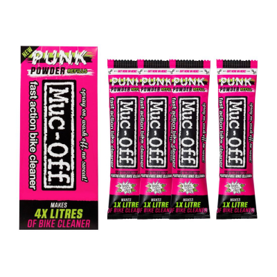 Muc-off Punk Powder Nettoyant Vélo (Pack de 4) Mauve