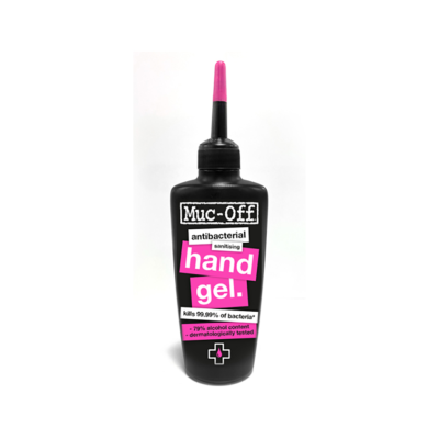 Muc-Off Gel Mains Antibactérien Désinfectant (120ml) Noir