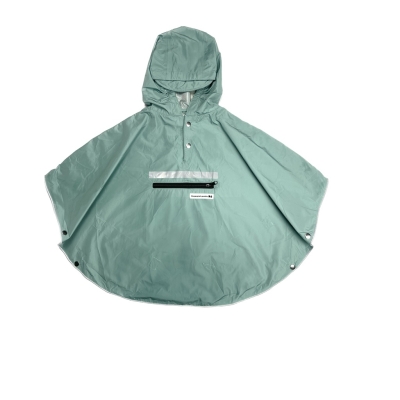 The peoples poncho Poncho 3.0 Green Celeste - Enfants Vert pastel