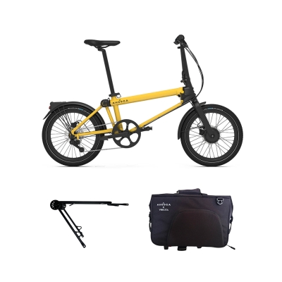 Pack MAX Bumblebee + Porte bagage arrière Max + Vincita Big Nash w/ Klickfix Uniklip MAX