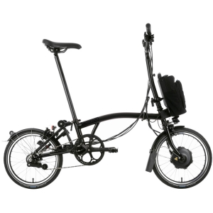 Brompton C Line Electrique 12 vitesses Noir