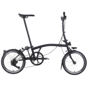 Brompton P Line 12 Ubn Mid Pliant Midnight Black Noir