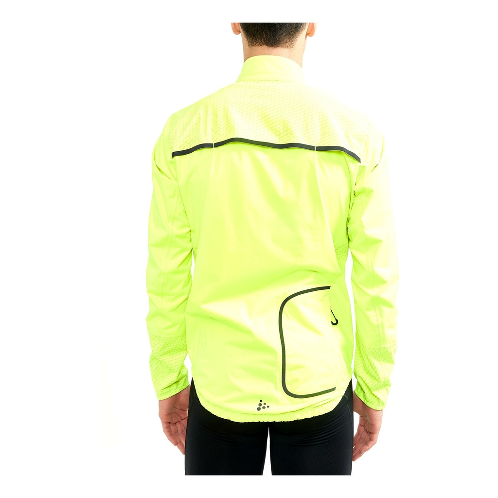 Veste à capuche Running Femme CRAFT PRO HYDRO LUMEN Blanc / Gris / Fluo AH  2022